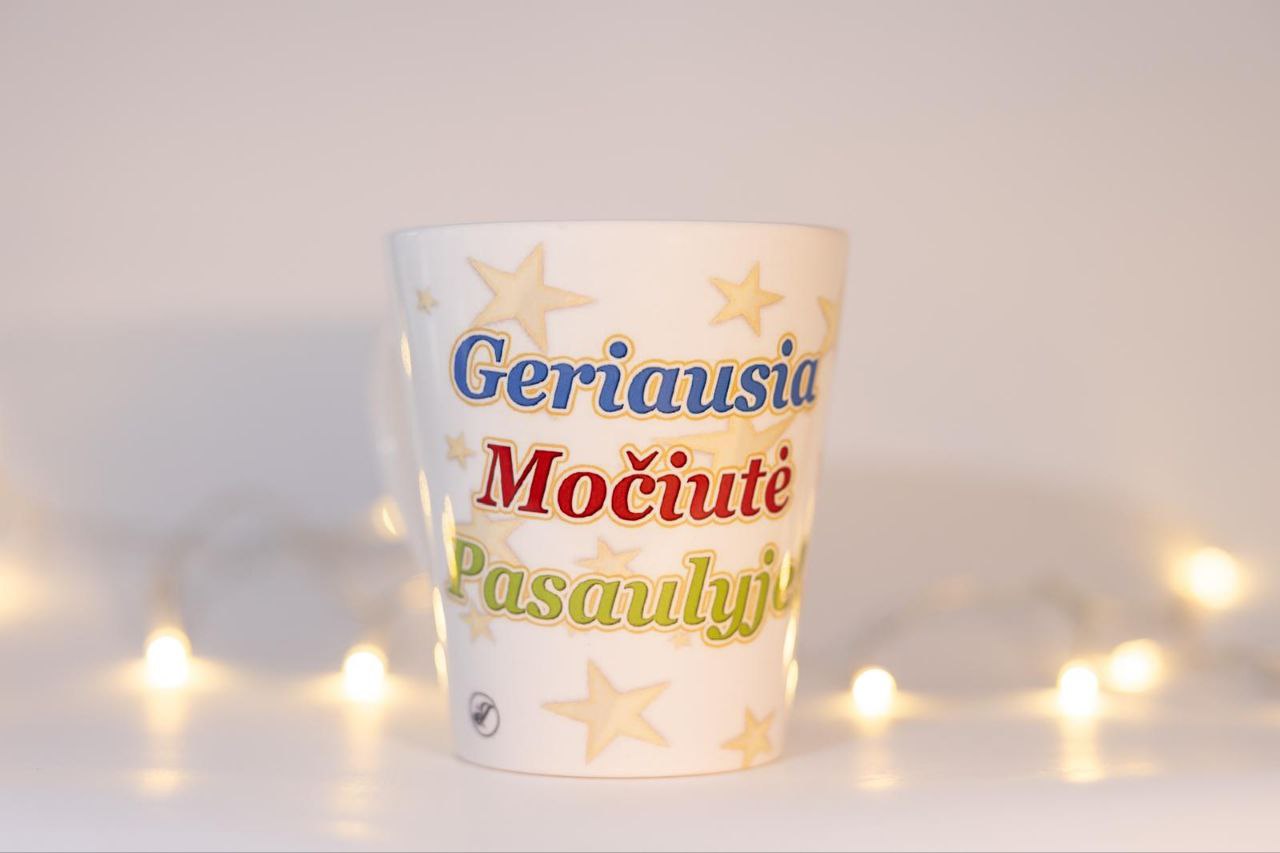 Latte puodelis,,Geriausia Močiutė Pasaulyje!