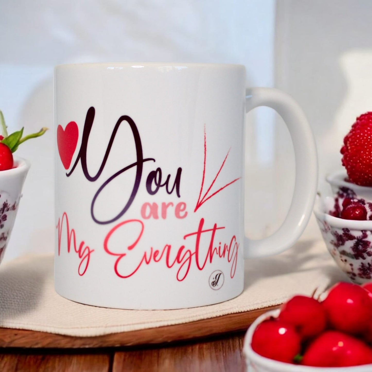 Classic double-sided mug "You are my everything"