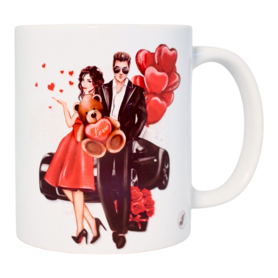 Classic double-sided mug "My husband is hotter than my coffee"