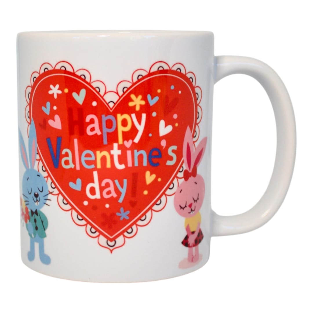 Classic double-sided mug "Valentine's Day"