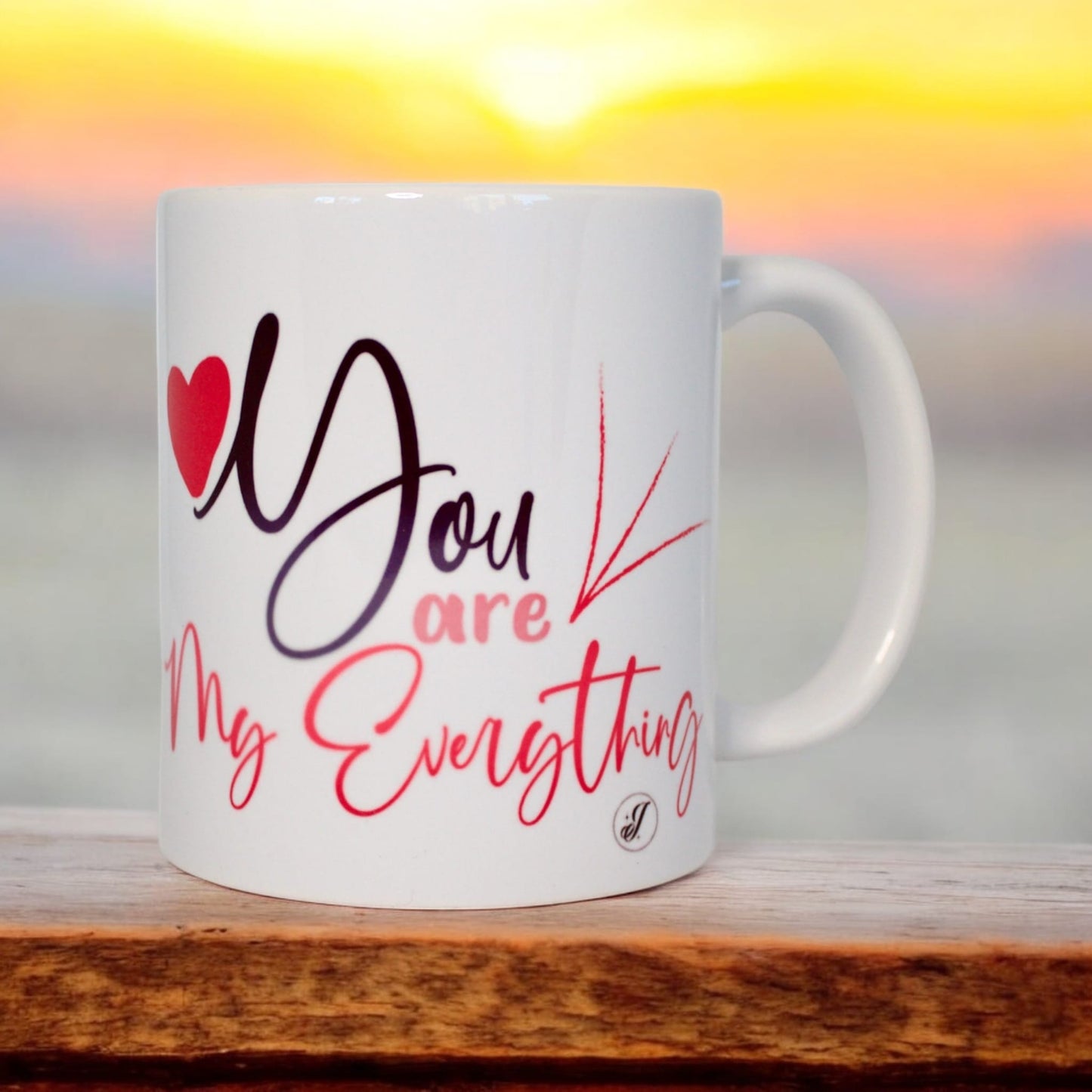 Classic double-sided mug "You are my everything"
