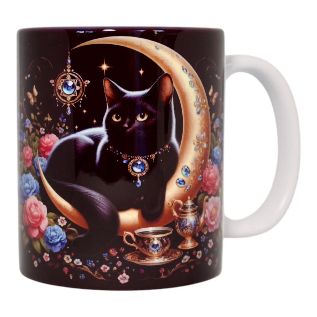 Classic double-sided mug "Luna Cat"