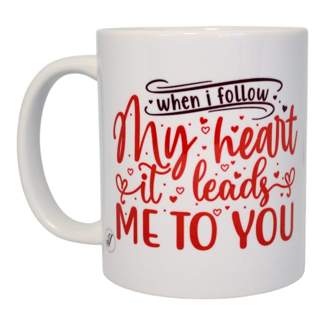 Classic double-sided mug "Valentine's Day"