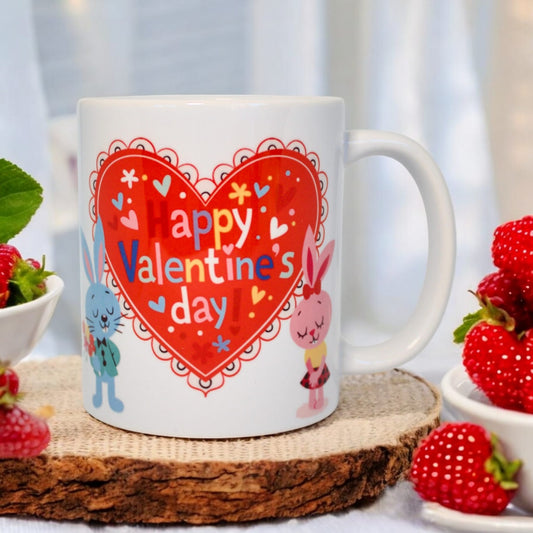 Classic double-sided mug "Valentine's Day"