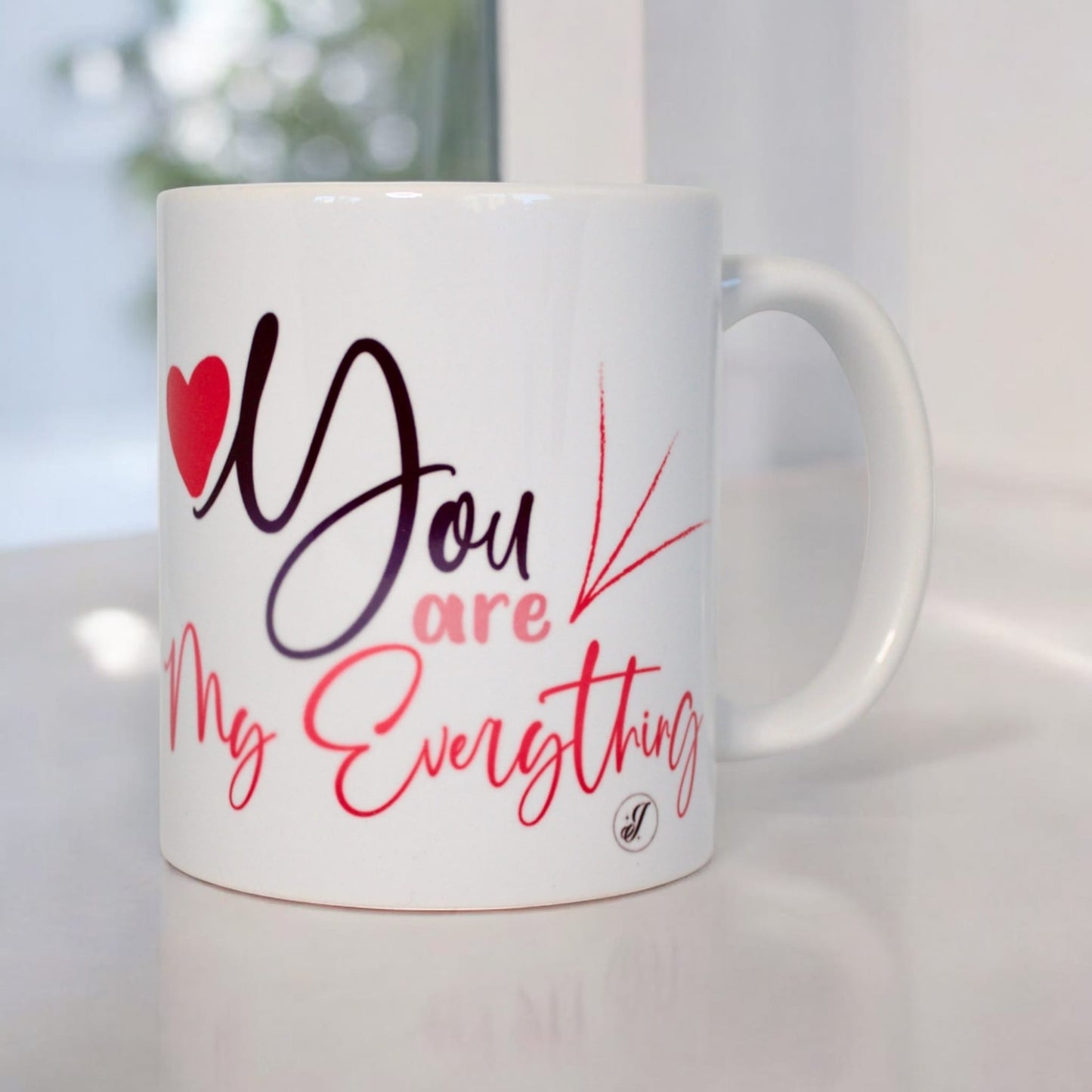 Classic double-sided mug "You are my everything"