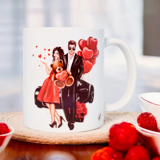 Classic double-sided mug "My husband is hotter than my coffee"