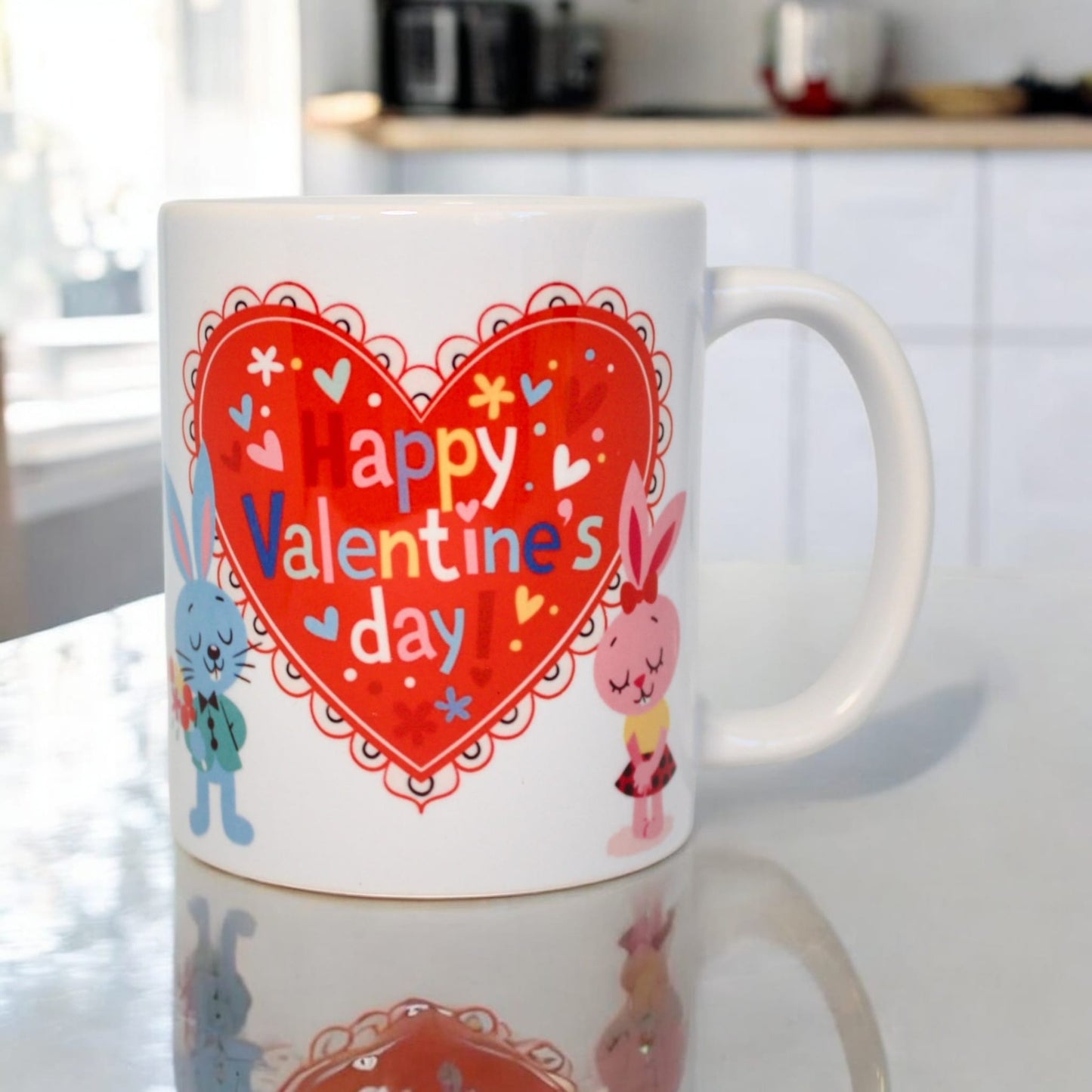Classic double-sided mug "Valentine's Day"