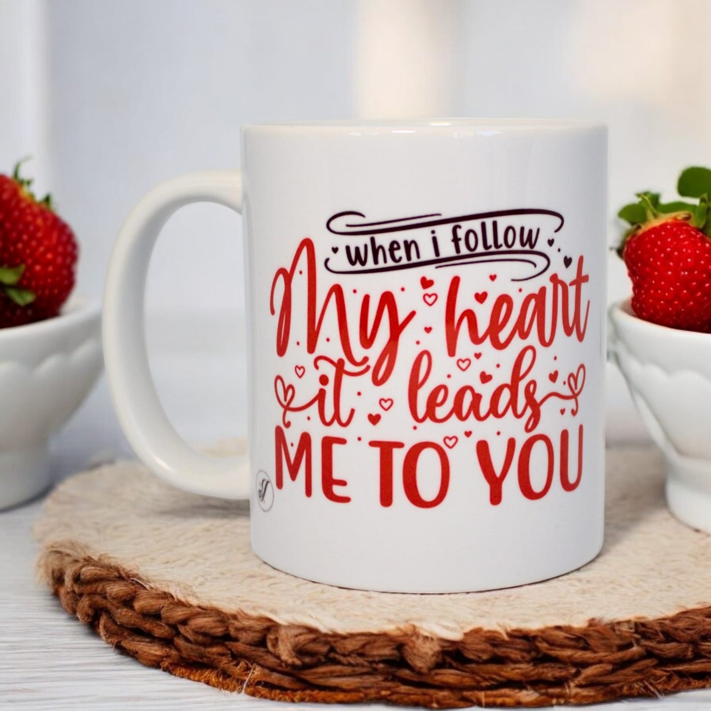 Classic double-sided mug "Valentine's Day"