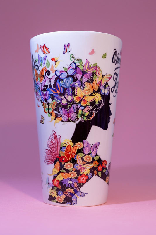 Latte cup "Flower girl" Queens are born... 