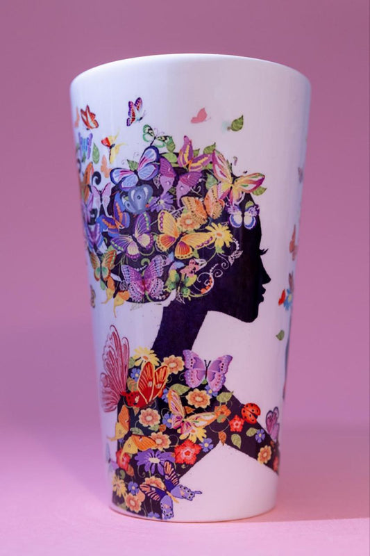 Latte cup "Flower Girl"