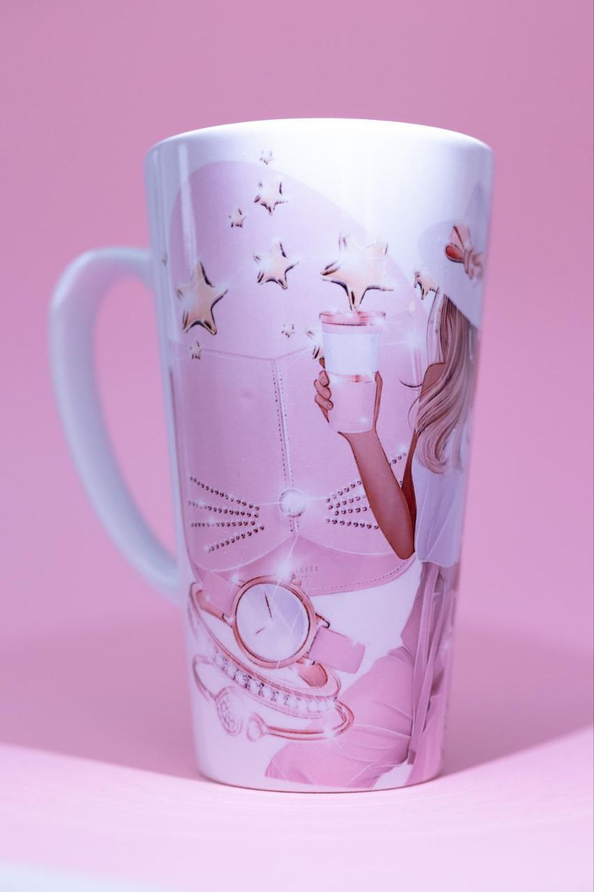 Latte cup, "Summer game"