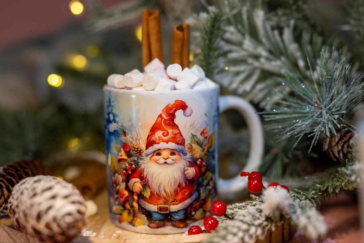 Classic double-sided mug, "Little Gnome"