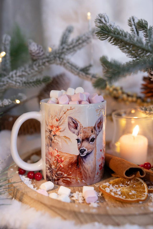 Classic double-sided "Forest animal-deer" mug